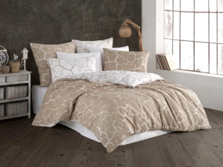 Povlečení bavlna MISTY BEIGE