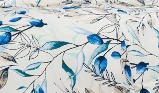 Metráž krep MILAYA banán