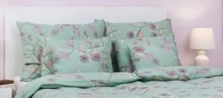 Povlak krep KLAUDIE zelená