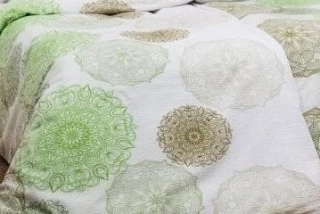 Metráž krep MAGIC světle zelená