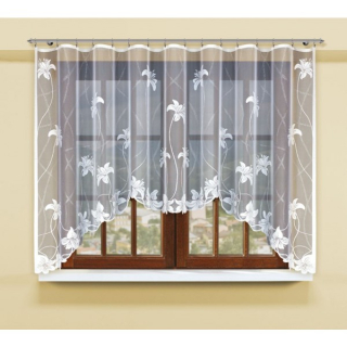 Žakárová kusová záclona ERVÍNA 160x300 cm