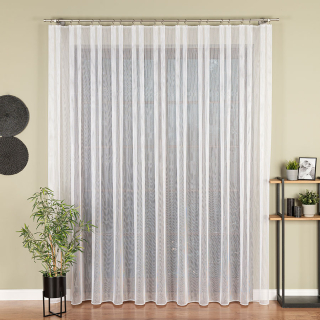 Kusová záclona Miranda s olůvkem