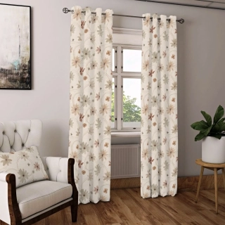 Dekorační látka LINO květiny 25368