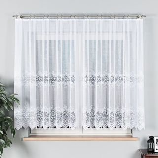 Žakárová záclona metráž JULIE, výška 150 cm