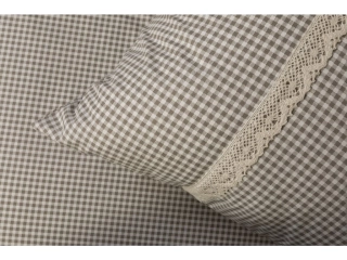 Bavlněné povlečení PEPITO KOSTIČKA s krajkou