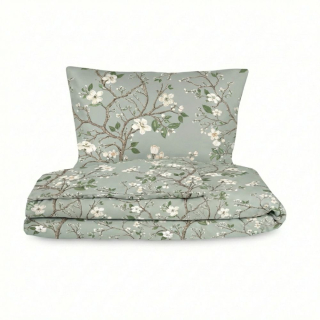 Saténové povlečení LUXURY COLLECTION JARO zelené
