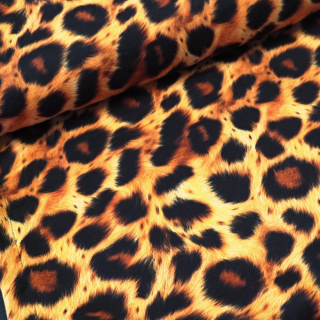 Dekorační látka SOFT 25383-101 LEOPARD