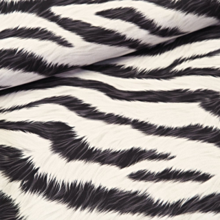 Dekorační látka SOFT 25384-101 ZEBRA