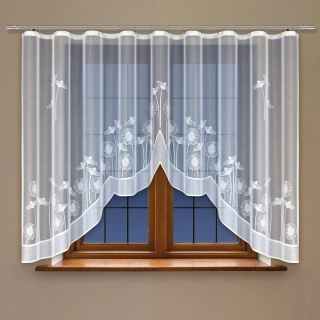 Kusová žakárová záclona GLORIA - 160x300 cm