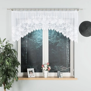 Oblouková záclona žakár Demira - 80x250cm
