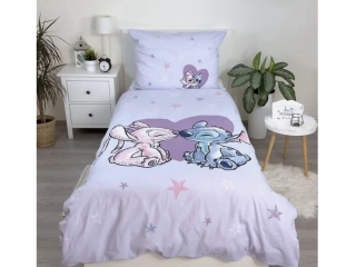 Povlečení Lilo a Stitch Heart 140x200, 70x90 cm