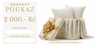 Dárková poukázka - 2000 Kč