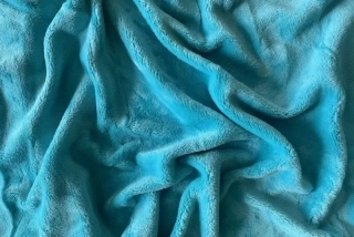 Prostěradlo mikroflanel tyrkys - 180 x 200