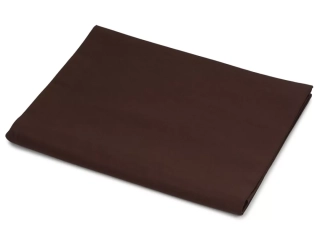 Bavlněná plachta - tmavě hnědá - 140/240