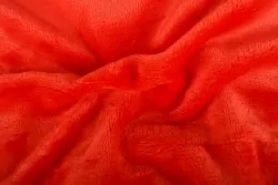 Prostěradlo mikroflanel - červený grep - 90 x 200