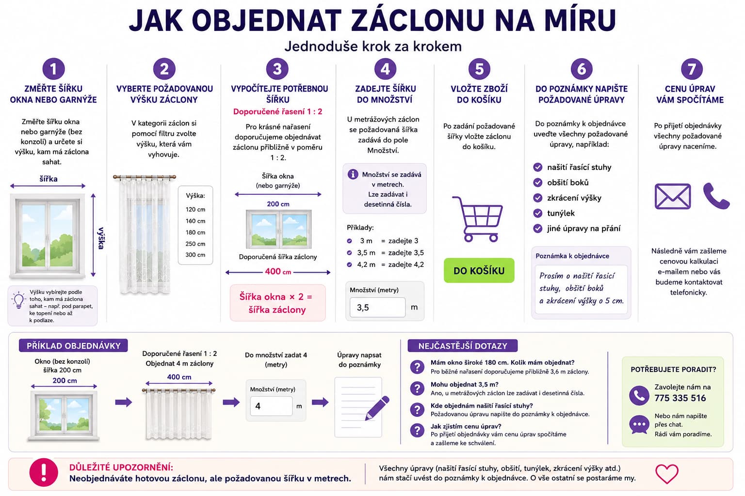 jak vybrat správně záclonu