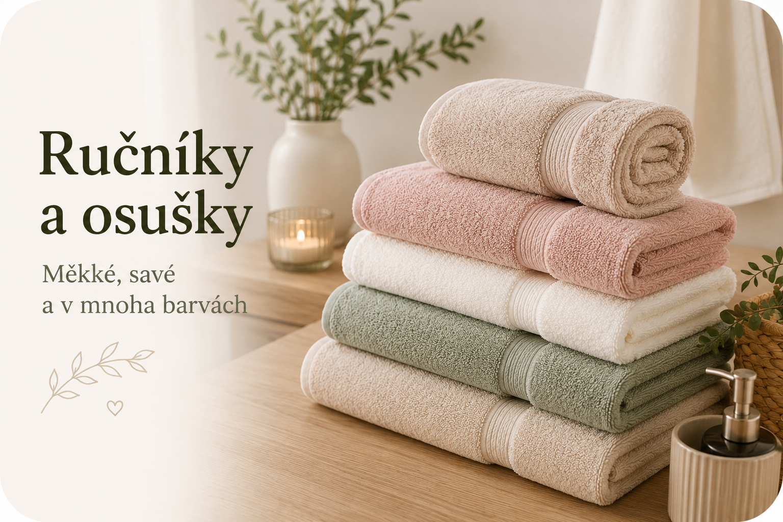 Ručníky a osušky